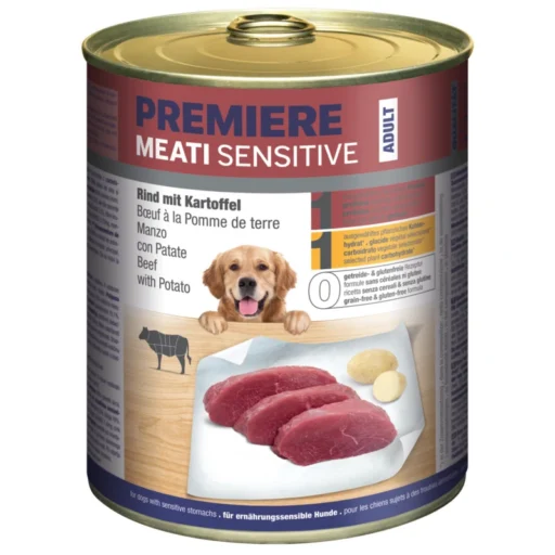 PREMIERE Meati Sensitive su jautiena (800 g)