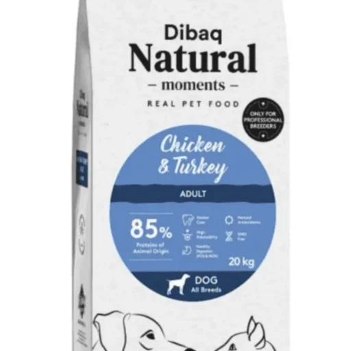 DIBAQ (PRO LINIJA) maistas šunims su vištiena ir kalakutiena 20 kg