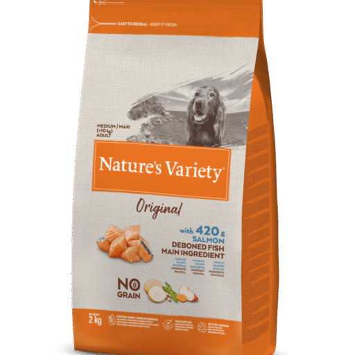 Nature's Variety Original Med/Max Adult (lašiša)