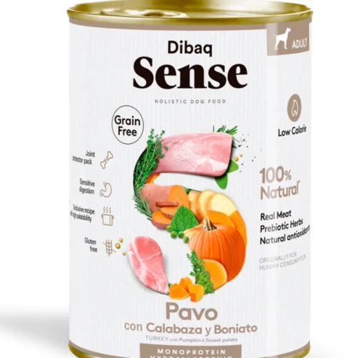 Dibaq Sense konservai šunims su kalakutiena 380g