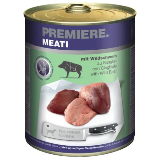 Premiere Meati, su šernienos širdimis (800g);
