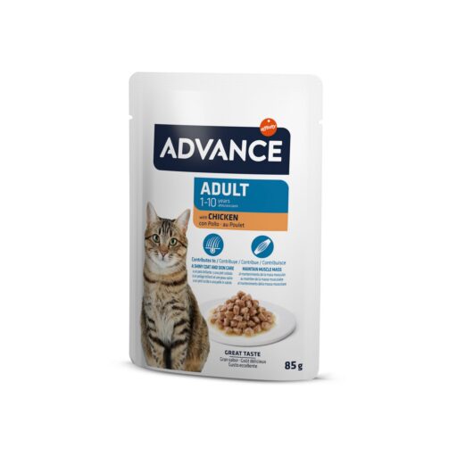 ADVANCE Wet Adult su vištiena 12x85g