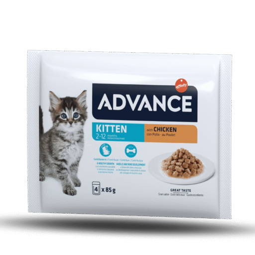 AC Wet Kitten Chicken Flow (vištiena) 4x85g