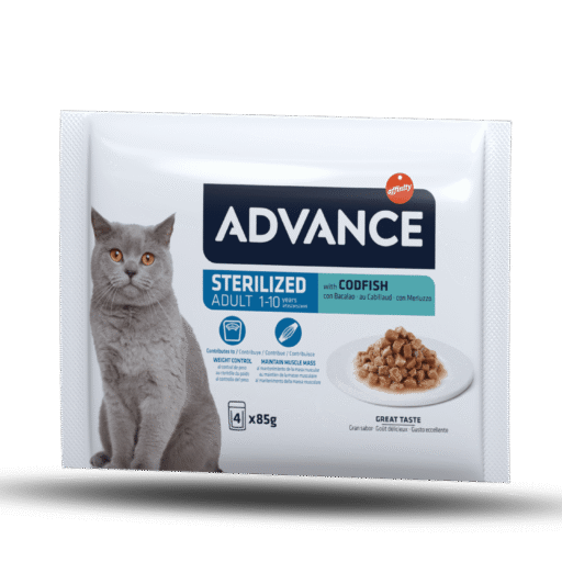 Advance Wet Sterilized rinkinys (menkė) 4x85g