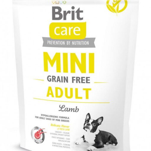 Brit Care Mini Adult Lamb sausas maistas mažų veislių šunims su ėriena