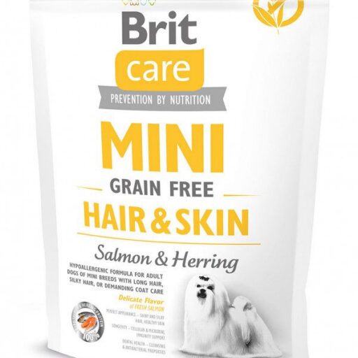 Brit Care Mini Hair&Skin sausas maistas mažų veislių šunims