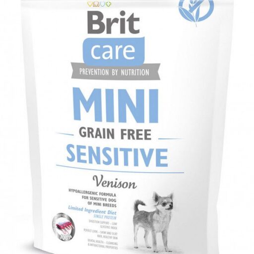 Brit Care Mini Sensitive sausas maistas mažų veislių šunims
