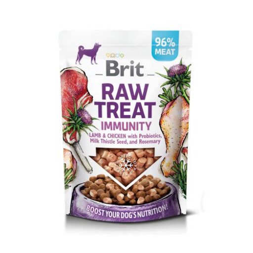 Brit Dog Raw freeze-dried Immunity Lamb&Chicken skanėstai šunims 40 g