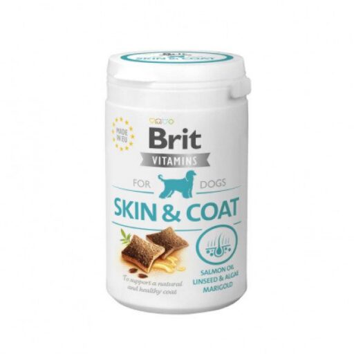 Brit Vitamins Skin&Coat papildai šunims 150g