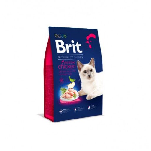 Brit Premium by Nature Cat Sterilized s.m. katėms