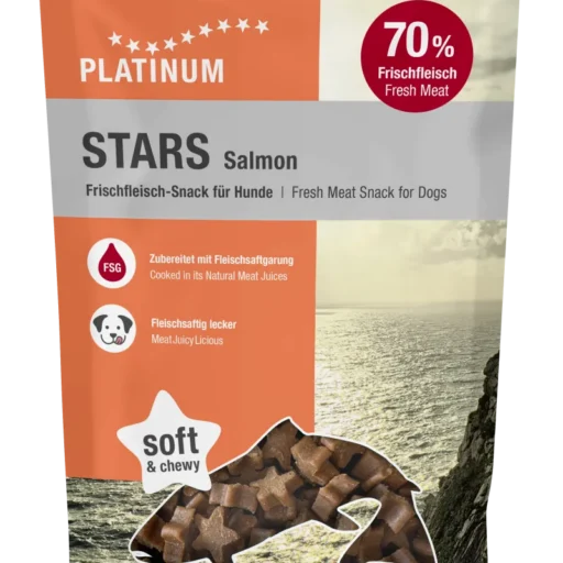 Platinum Stars Salmon skanėstai šunims