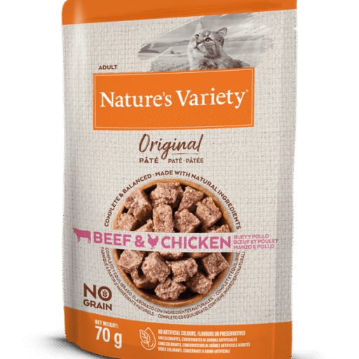 Nature's Variety Konservai Adult Cat (jautiena su vištiena) 70 g