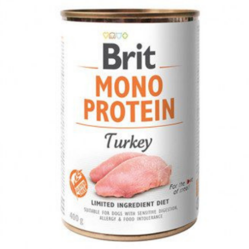 Brit Care kons. šunims Mono Protein Turkey 400 g