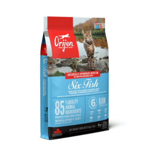 Orijen Six Fish Cat sausas maistas katėms