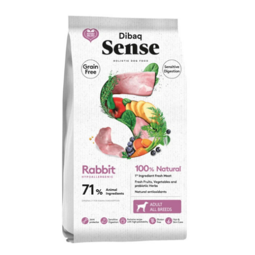 Dibaq Sense maistas šunims su triušiena ir kalakutiena