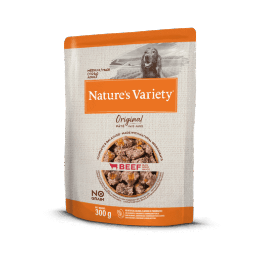 Nature's Variety Konservai Med/Max Adult (jautiena) 300 g