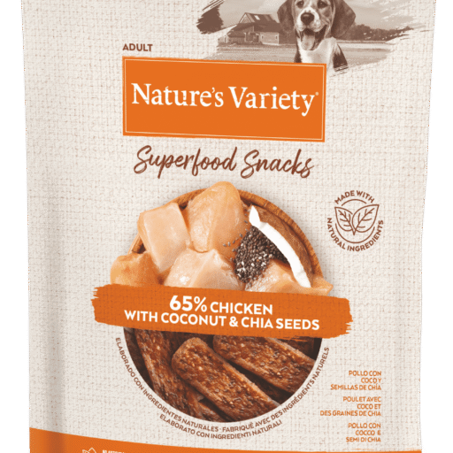 Nature's Variety Superfood Snacks (vištiena su kokosu ir chia sėklomis) 85 g