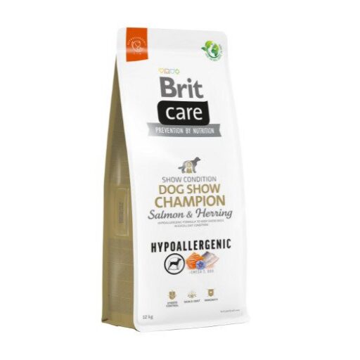 Brit Care Hypoallergenic Dog Show Champion sausas maistas šunims