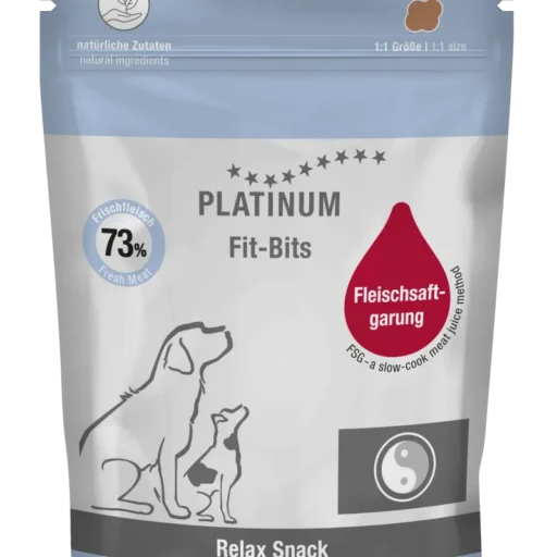 Platinum Fit-Bits Relax Snack - skanėstai šunims su vištiena 150g