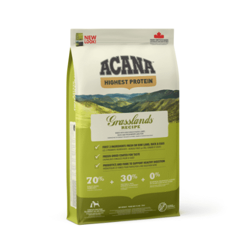ACANA Grasslands sausas maistas šunims