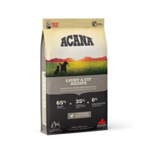 ACANA Light&Fit sausas maistas šunims 11,4 kg
