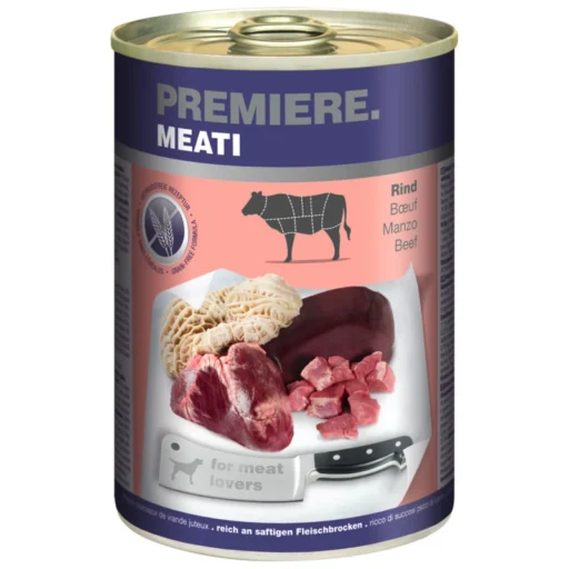 Premiere Meati, su jautienos širdimis (400g);