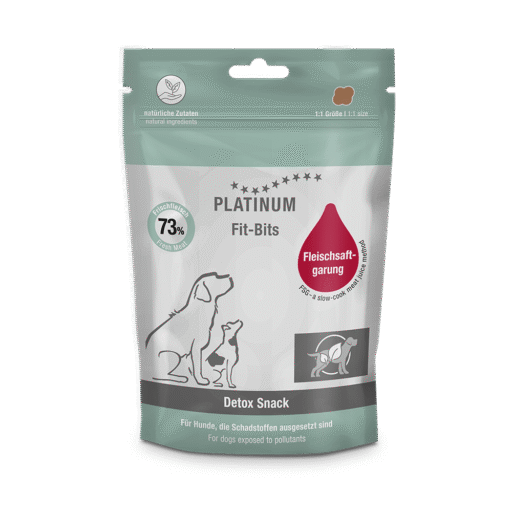 Platinum Fit-Bits Detox Snack - skanėstai šunims su vištiena