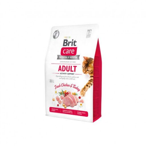 Brit Care Cat GF Adult Activity Support s.m. katėms