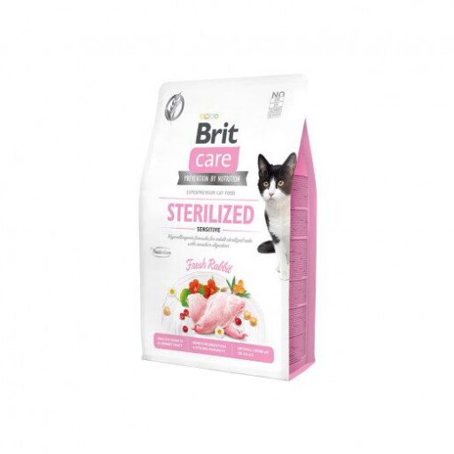 Brit Care Cat GF Sterilized Sensitive s.m. katėms