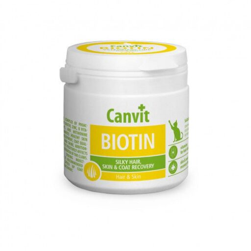 Canvit Biotin tabletės katėms N100 100g