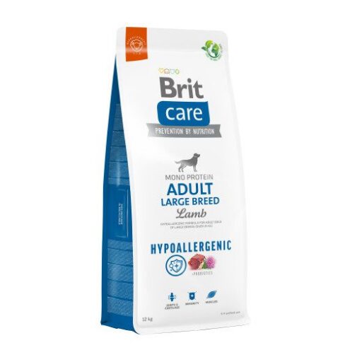 Brit Care Hypoallergenic Adult Large Breed Lamb sausas maistas šunims su ėriena
