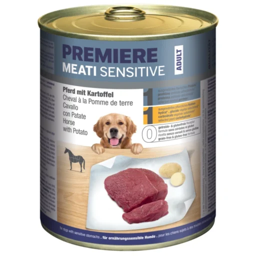 PREMIERE Meati Sensitive su arkliena (800 g)