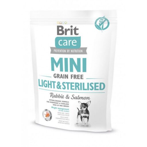 Brit Care Mini Light&Sterilised sausas maistas mažų veislių šunims