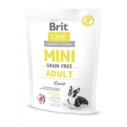 Brit Care Mini Adult Lamb sausas maistas mažų veislių šunims su ėriena