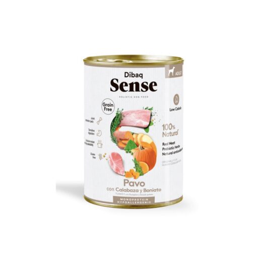 Dibaq Sense konservai šunims su kalakutiena 380g