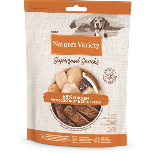 Nature's Variety Superfood Snacks (vištiena su kokosu ir chia sėklomis) 85 g