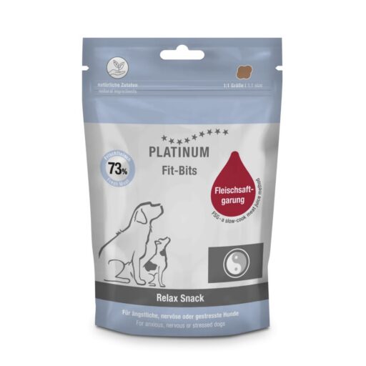 Platinum Fit-Bits Relax Snack - skanėstai šunims su vištiena 150g