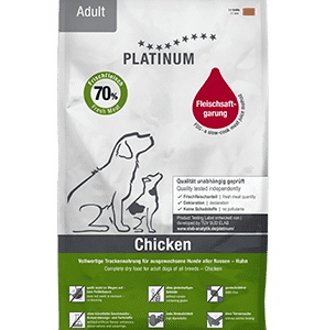 Platinum Adult sausas pašaras šunims su vištiena