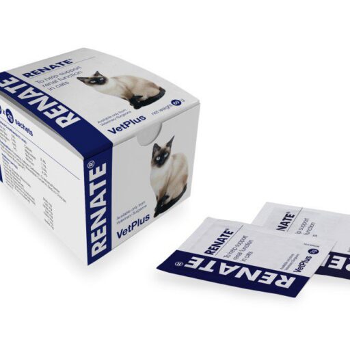 RENATE® – pašaro papildas, palaikantis tinkamą kačių inkstų funkciją. 30x2 g