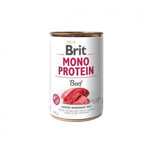 Brit Care kons. šunims Mono Protein Beef 400 g