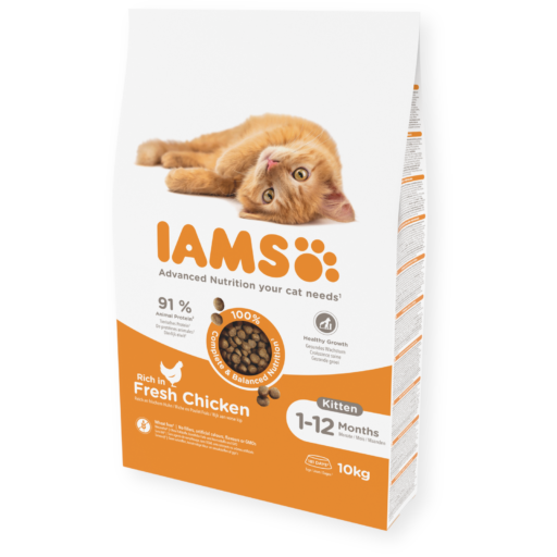 IAMS Kitten (vištiena) 10kg