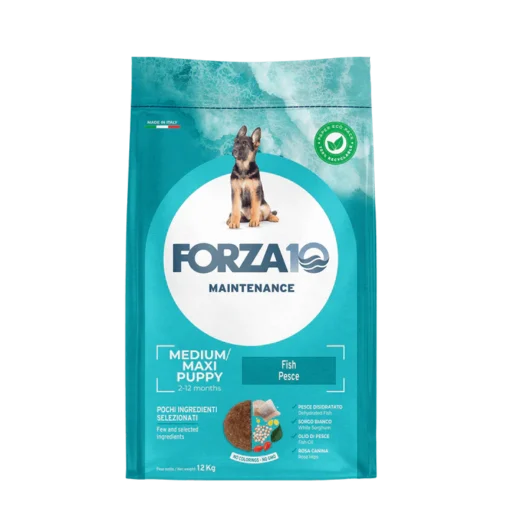 FORZA10 Maintenance Medium/Maxi Puppy šuniukams su žuvimi 12kg