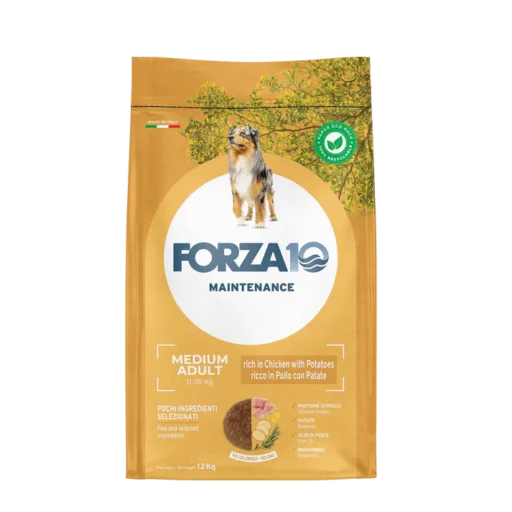 FORZA10 Maintenance Medium Adult šunims su vištiena ir bulvėmis 12kg