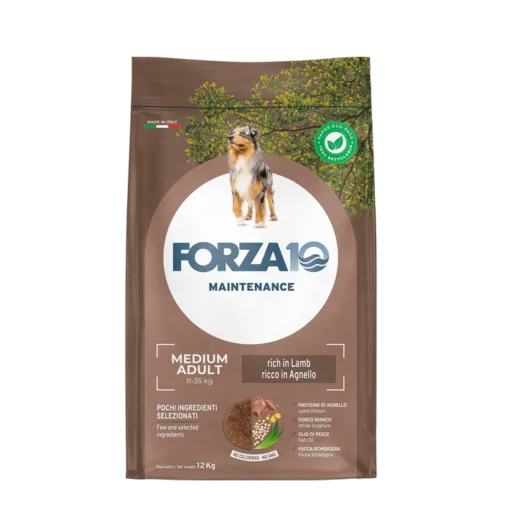 Forza10 Maintenance Medium Adult Lamb&Rice 12kg