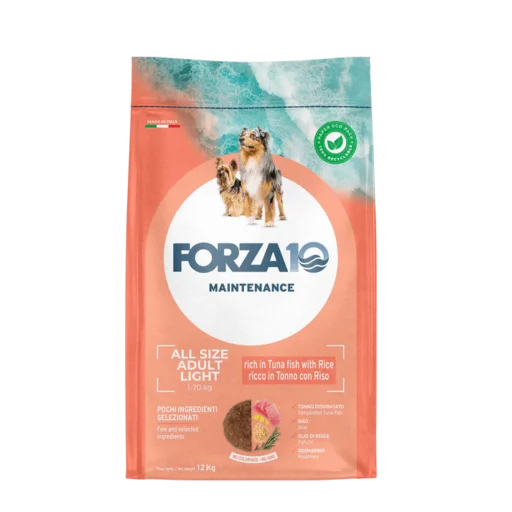 FORZA10 Maintenance All Size Adult Light šunims su tunu ir ryžiais 12kg