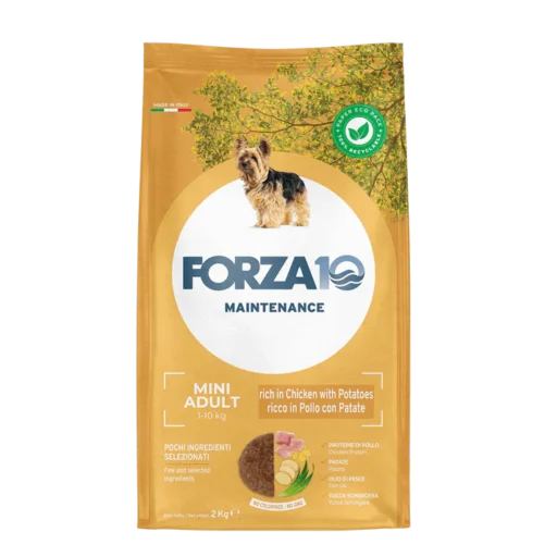 FORZA10 Maintenance Mini Adult šunims vištiena ir bulvėmis 2kg