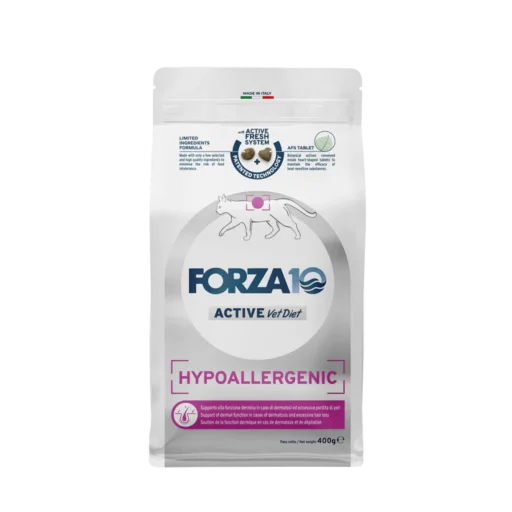 FORZA10 VetDiet HYPOALLERGENIC katėms su žuvimi