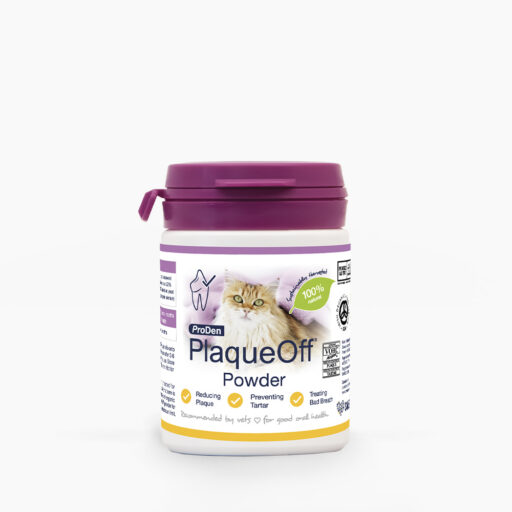 ProDen PlaqueOff® papildas burnos higienai katėms 40g