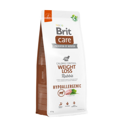 Brit Care Hypoallergenic Weight Loss Rabbit sausas pašaras šunims su triušiena
