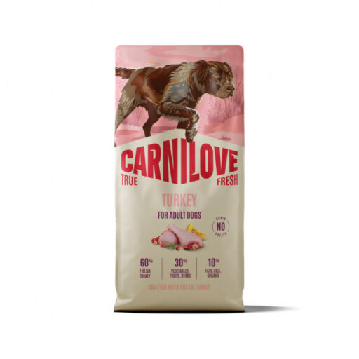CARNILOVE TRUE FRESH Dog Turkey sausas pašaras šunims